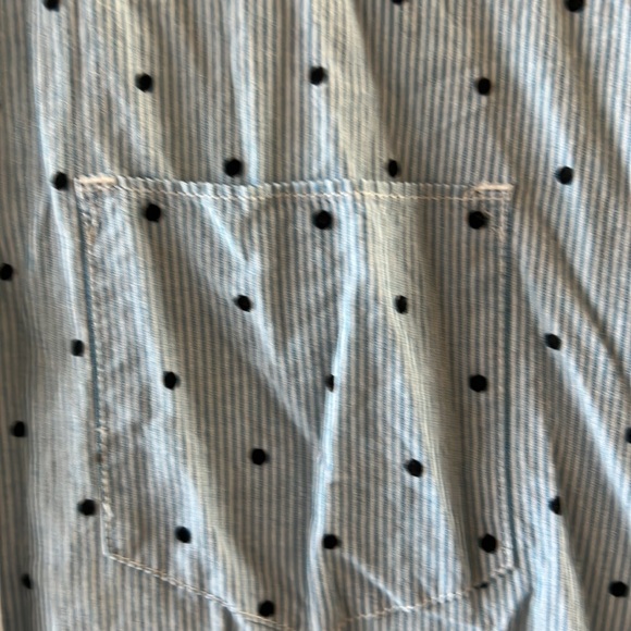Madewell NYC Broadway & Broome shirt. Small with polka dots. - Picture 6 of 9